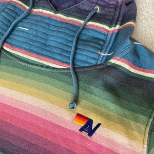 Aviator Nation XL Blue Serape Ninja sweatshirt.